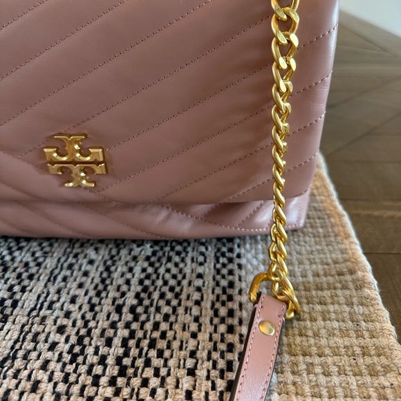 Brand New With Tags - Tory Burch Kira Chevron Flap Shoulder Bag - Picture 9 of 13